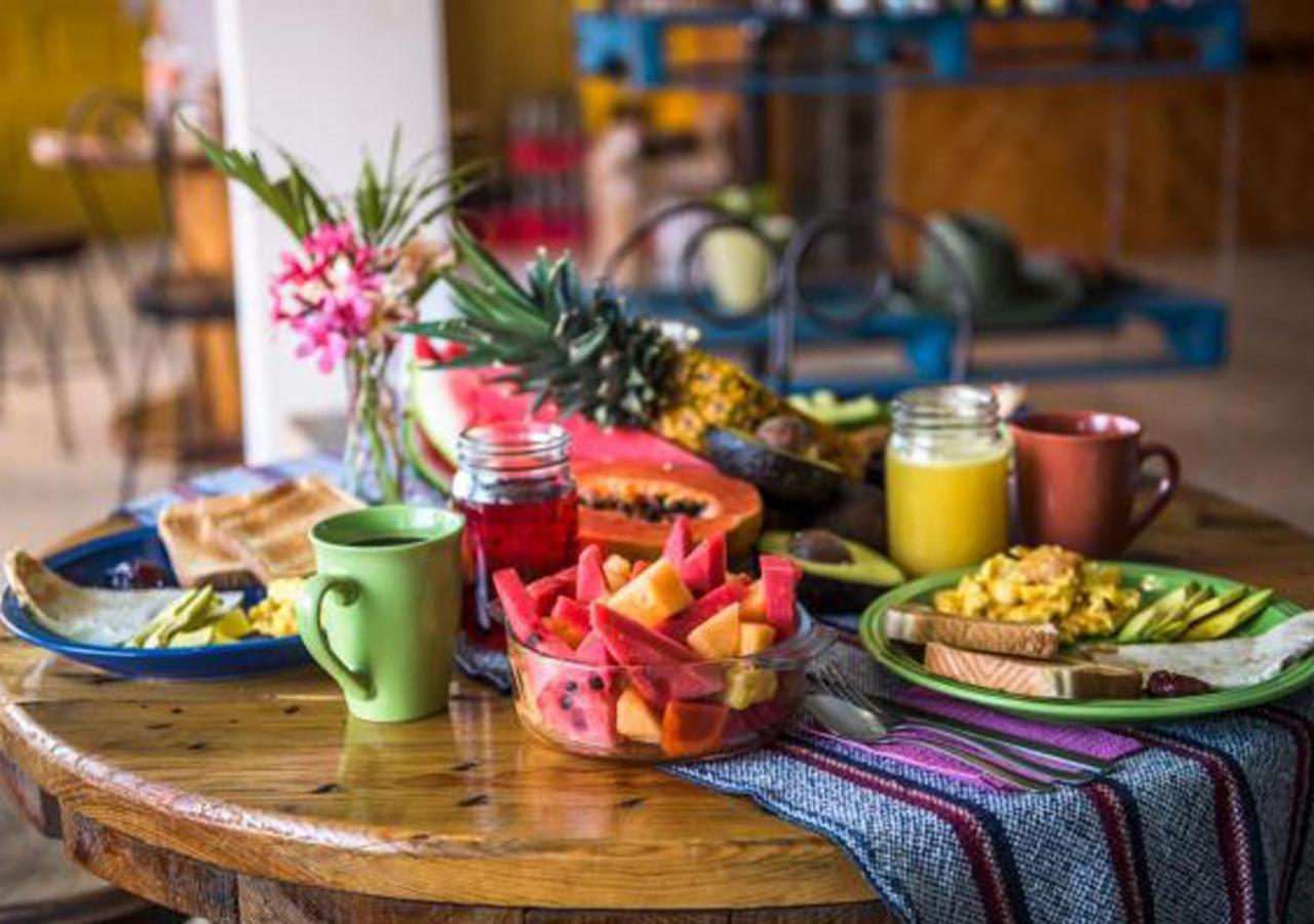 Guacamundo Beach Hostel 5Th. Ave 普拉亚卡门 外观 照片