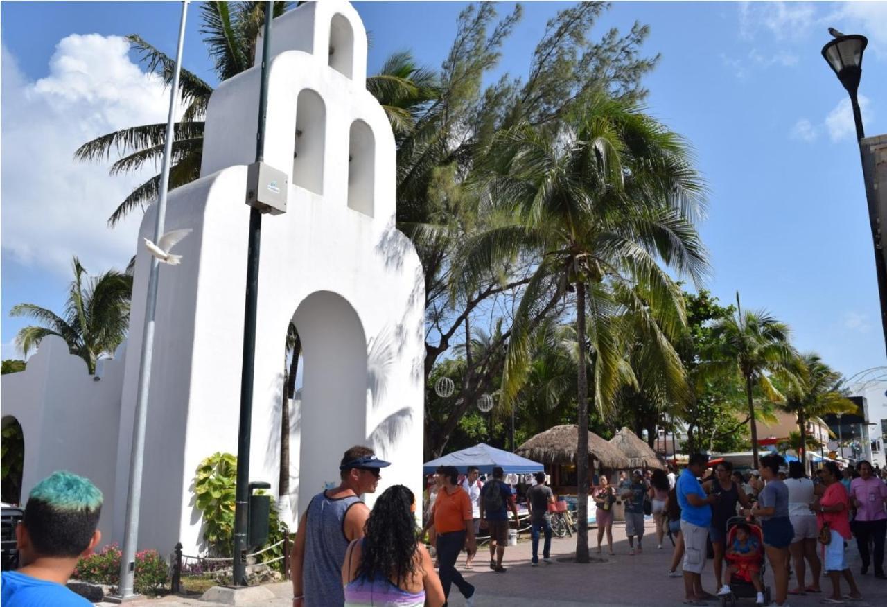 Guacamundo Beach Hostel 5Th. Ave 普拉亚卡门 外观 照片