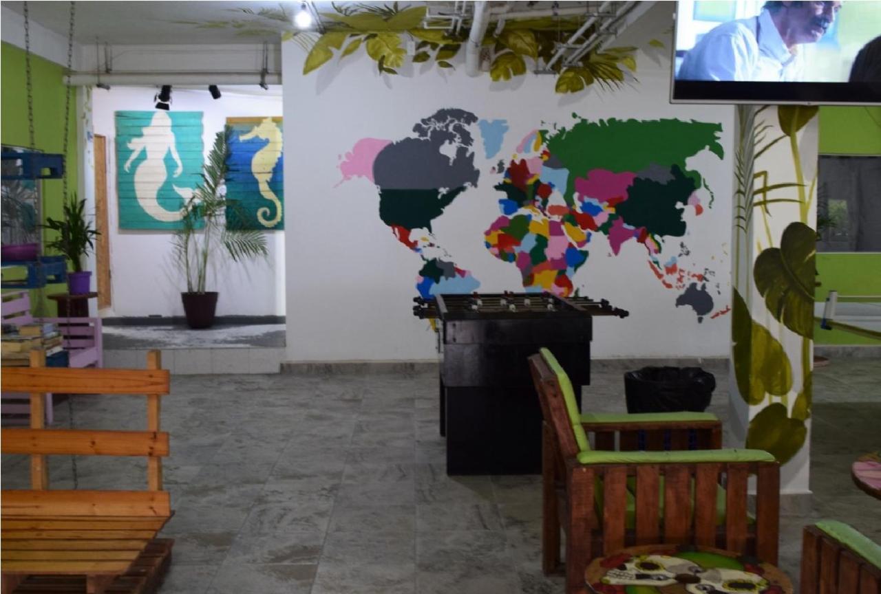 Guacamundo Beach Hostel 5Th. Ave 普拉亚卡门 外观 照片
