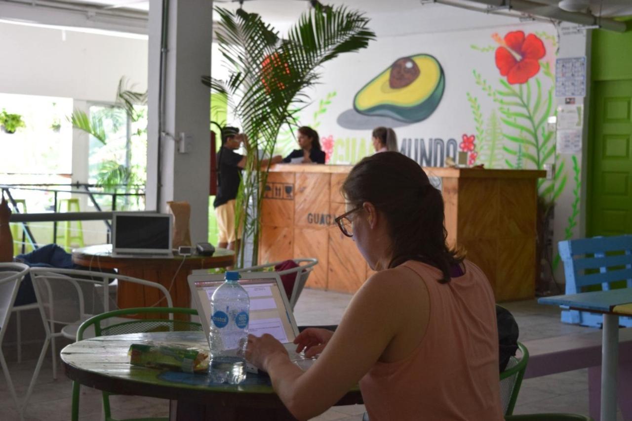 Guacamundo Beach Hostel 5Th. Ave 普拉亚卡门 外观 照片