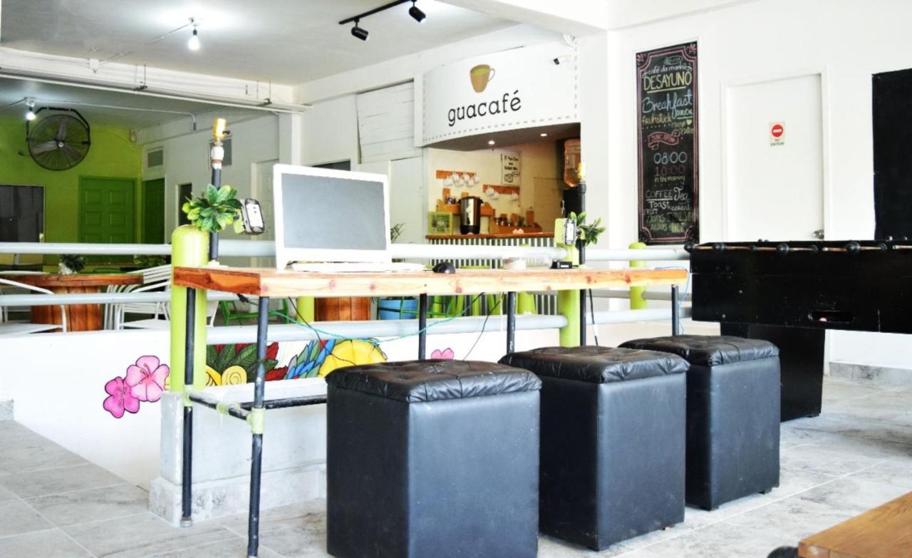 Guacamundo Beach Hostel 5Th. Ave 普拉亚卡门 外观 照片