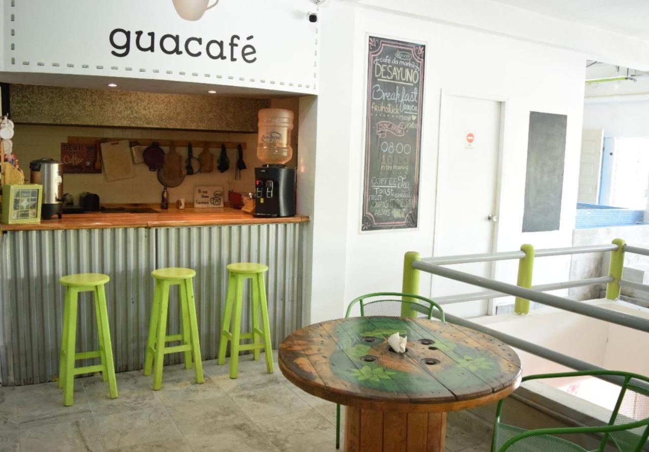 Guacamundo Beach Hostel 5Th. Ave 普拉亚卡门 外观 照片