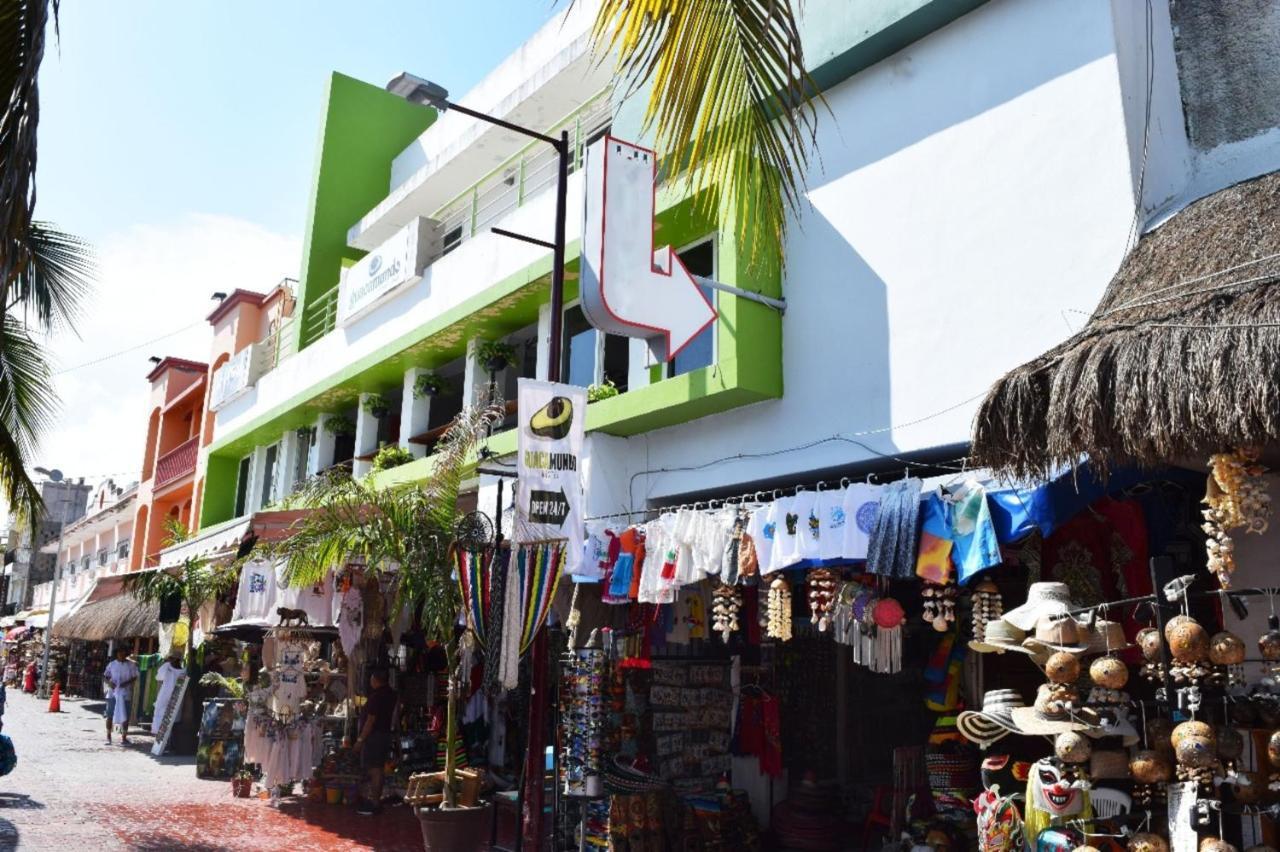 Guacamundo Beach Hostel 5Th. Ave 普拉亚卡门 外观 照片