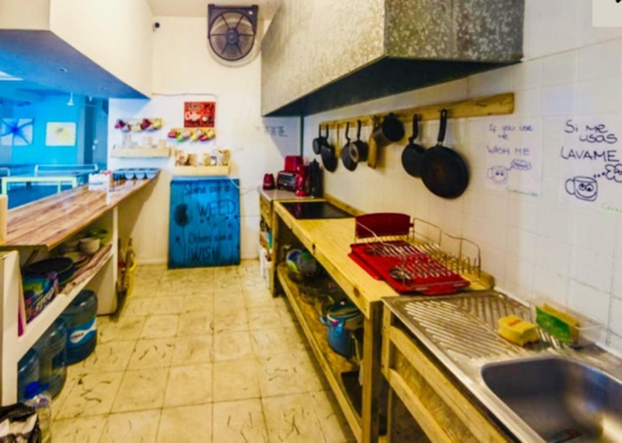 Guacamundo Beach Hostel 5Th. Ave 普拉亚卡门 外观 照片